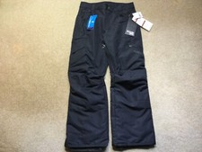 NWT Boulder Gear M 9 10 Kids Boys Black Snow Pants Ski Snowboard Insulated 98