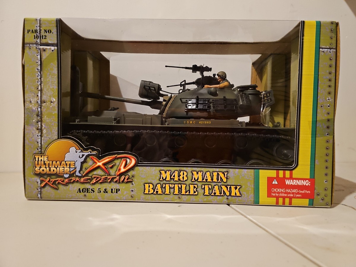 Ultimate Soldier 1/8 XD M48 バトルタンク 米海兵隊 The Ultimate Soldier M48 Main Battle Tank 1:18 Vietnam D0651
