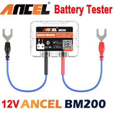 ANCEL BM200 Car 12V Battery Tester Bluetooth 4.2 Battery Monitor LED Display US