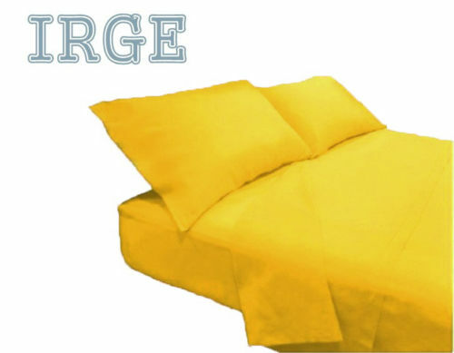 LENZUOLA UNA 1 PIAZZA E MEZZA IN COTONE 100 SET COMPLETO CON ANGOLI LETTO IRGE - Foto 10 di 22