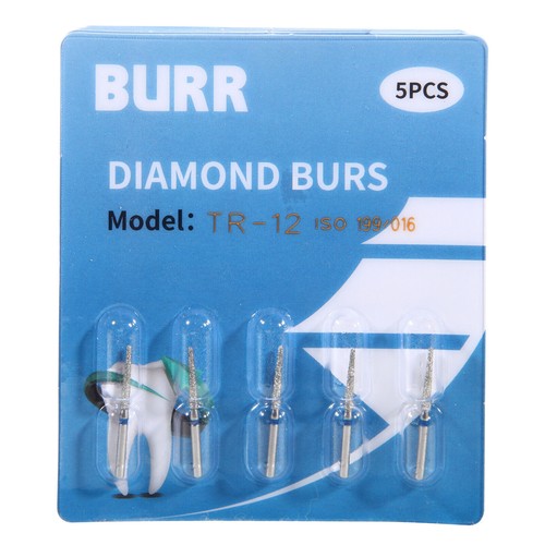 5 pcs Zahnarzt Diamant Bohrer Schleif Fräs Präparation Dental High speed Turbine - Bild 97 von 757