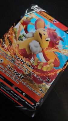 Simisear V (27/172) Full-Art Pokemon card | eBay