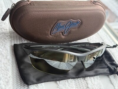 Maui Jim Hot Sands MJ 426 11M Matte Grey Frame + HT High
