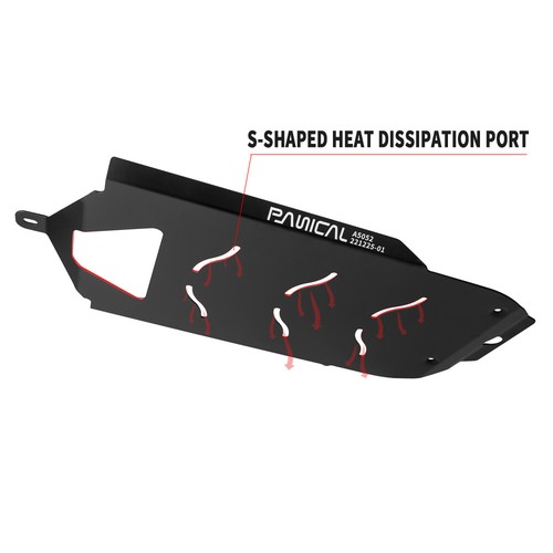 Panical Black Skid Plate Engine Chassis Protective Cover For Honda GL1800 18-25 - Bild 5 von 10