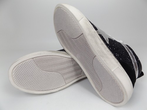 Steven New York REDDING Fashion Sneaker Women's Size 5.5 M, Black Leather, NEW - 第 9/12 張圖片