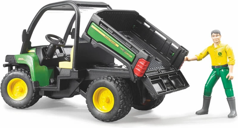 BRUDER - GATOR JOHN DEERE con personaggio Scala: 1/16 - 1/16 - BRU2490 - Immagine 3 di 4