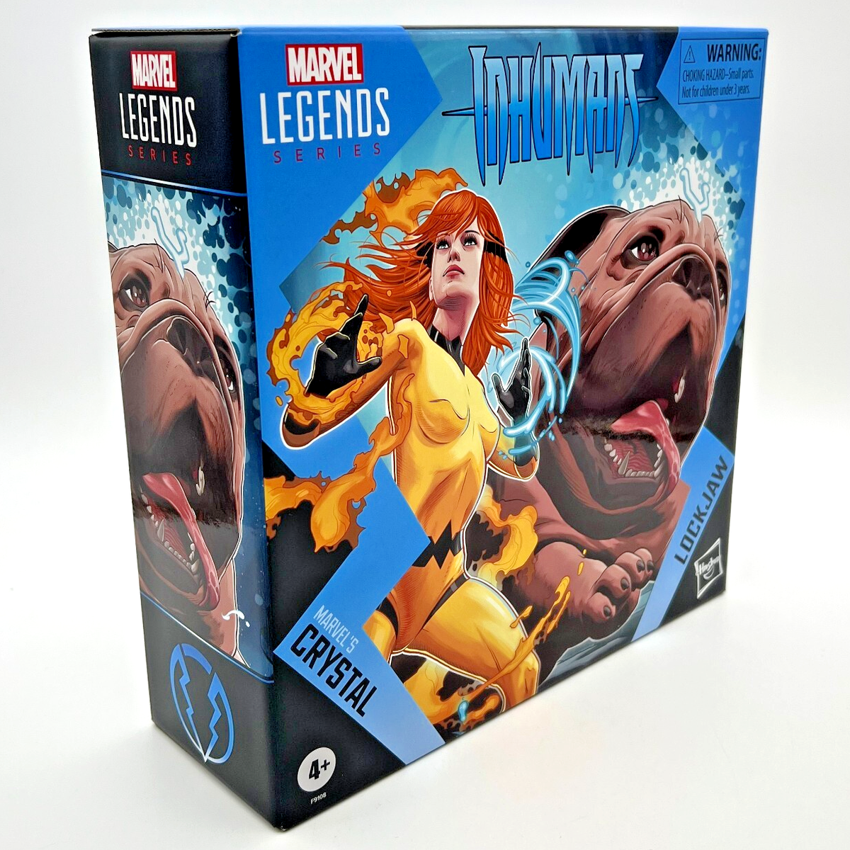 マーベルレジェンドCRYSTAL LOCKJAWセット Hasbro Marvel Legends Marvel's Crystal and Lockjaw Figure