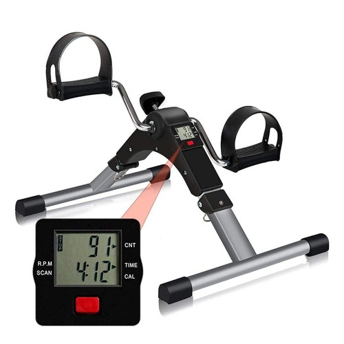 Heimtrainer Mini Fitnessbike Arm und Beintrainer Bike Pedaltrainer Trimmrad LCD - Bild 16 von 17
