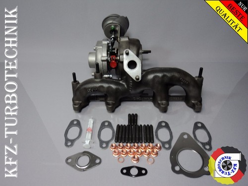 Turbolader Sharan Audi 038253019N 1.9L TDI 85KW 115PS GT1749V + Montagesatz ** - Bild 1 von 3