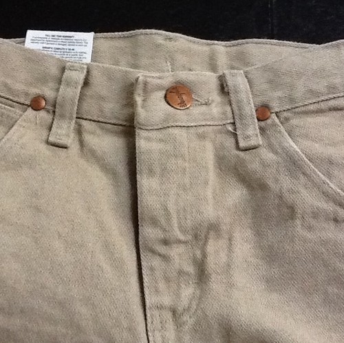 Boy's Wrangler® Cowboy Cut® Regular/Slim Fit Tan Jean (8-16) 13MWBTN - Picture 8 of 10