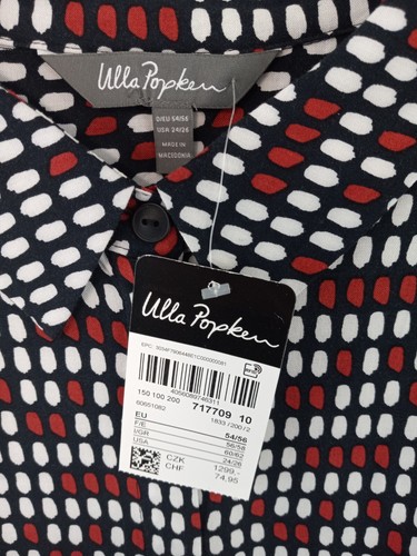 smaak Hobart Miles Ulla Popken Women's 24/26 Geo Dot Print Button Front Blouse NWT Black/White/Red | eBay smaak Hobart Miles Ulla Popken Women's 24/26 Geo Dot Print Button Front Blouse NWT Black/White/Red | eBay