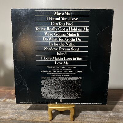 Allman and Woman Two the Hard Way Vinyl 1977 First Pressing Cher