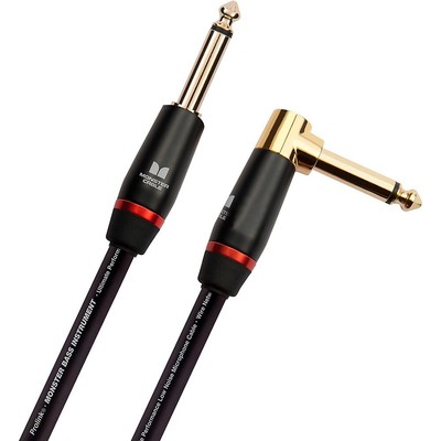 Monster Cable Prolink Monster Bass Pro Audio Inst Cable, Angle/Straight 21 ft.