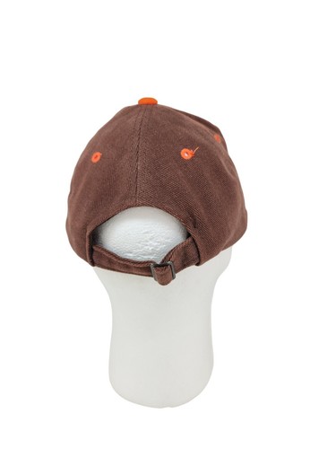 CLEVELAND BROWNS Football Adjustable Strapback OSFA Hat Cap by Logo Athletic - Picture 6 of 13