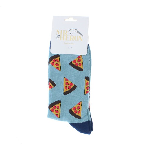 Colourful Men's Bamboo Socks One Size Choice of Designs Mr Heron - Picture 69 of 100