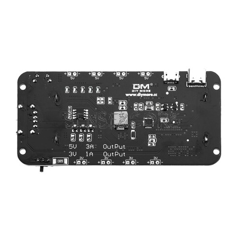 Mobile Power Expansion Board V8 Dual 18650 Lithium Battery Shield 5V/3A 3.3V/1A - Picture 4 of 17