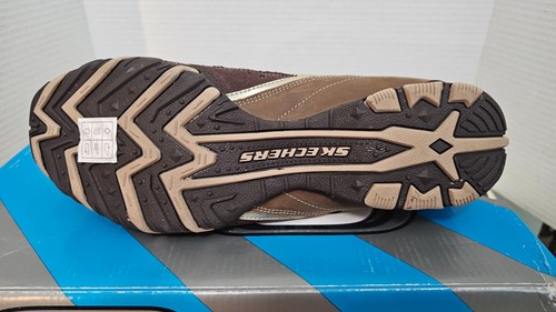 Sneakers da passeggio sportive Skechers donna stampa Serrano 46110 taglia 9,5 marrone chiaro - Foto 5 di 7