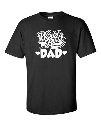 World's Best Dad Happy Father's Day Holiday Pride Daddy Men's Tee Shirt 265 - Afbeelding 27 van 41