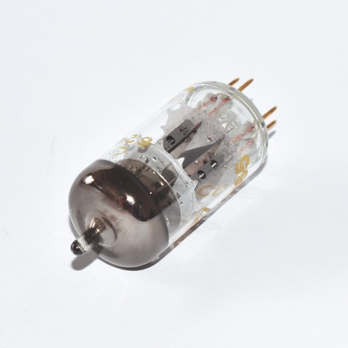 TUBO DE AUDIO DE VACÍO ECC865 WF RFT DOBLE TRIODO PINES DORADOS PROBADOS NUEVO DE LOTE ANTIGUO = ECC85 - Imagen 3 de 3