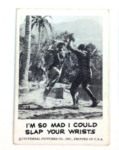 Creature From the Black Lagoon 1961 Leaf Spook Stories Trading Card #48 - Picture 1 of 3