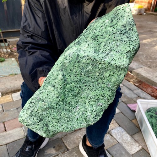 18.4LB Natural green Ruby zoisite (anylite) crystal Chakra Healing Energ - Picture 14 of 14