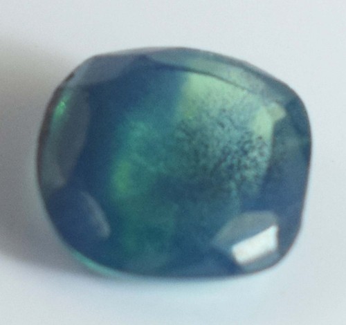 Natural Bi Color Paraiba Tourmaline 2.90 Ct Cushion Gemstone Certified B98401 - Picture 5 of 7