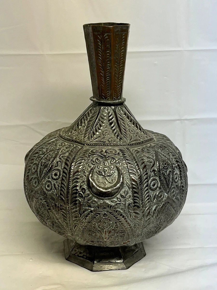 铜花瓶印度古董| eBay
