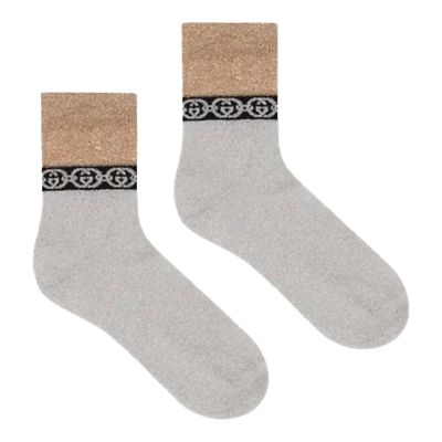 タイツ・ソックス Interlocking G Chain-trimmed Socks GUCCI Interlocking G Chain-Trimmed Socks | eBay
