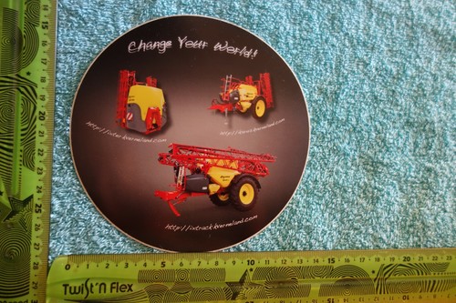 Alter Aufkleber Land- Forstwirtschaft Landmaschinen Traktor KVERNELAND IXTRACK - Bild 1 von 2