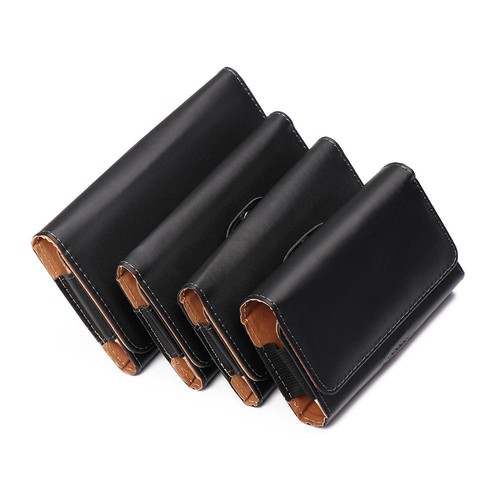 Belt Clip Holster Mobile Pockets Phone Case Pouch For Huawei Xiaomi Samsung - Picture 8 of 18
