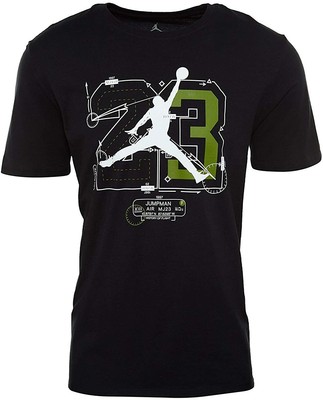 green and white jordan 13 shirt