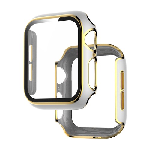 For Apple Watch Case Series 1/2/3/4/5/6/7 SE Screen Protector PC Hard Full Cover - Picture 18 of 20