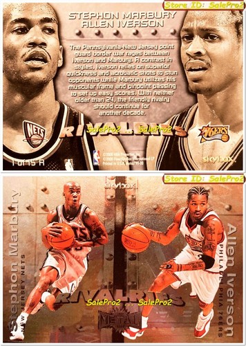 100++ ALLEN IVERSON NBA SINGLES ROOKIE INSERT GAME JERSEY SET LOT YOU PICK LIST - Picture 47 of 66