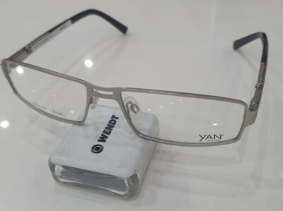 Herren Brille YAN 6271 40 Stainless Steel 56[]17 Col.23