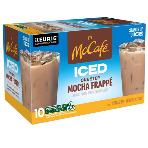 Cápsulas de café McCaf ICED One Step Mocha Frappe K-Cup 10 unidades - Imagen 9 de 10