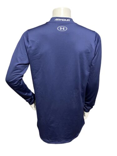 Under Armour Women’s Top Shirt Size XL Athletic Fit Dress Tee Navy Long Sleeves - Picture 5 of 16