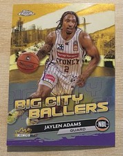 2023-24 Topps Chrome NBL Basketball Big City Ballers #BCB-21 Jaylen Adams