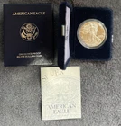 1994-P American Silver Eagle Proof 1 Oz .999 Silver Coin w/ Box & COA