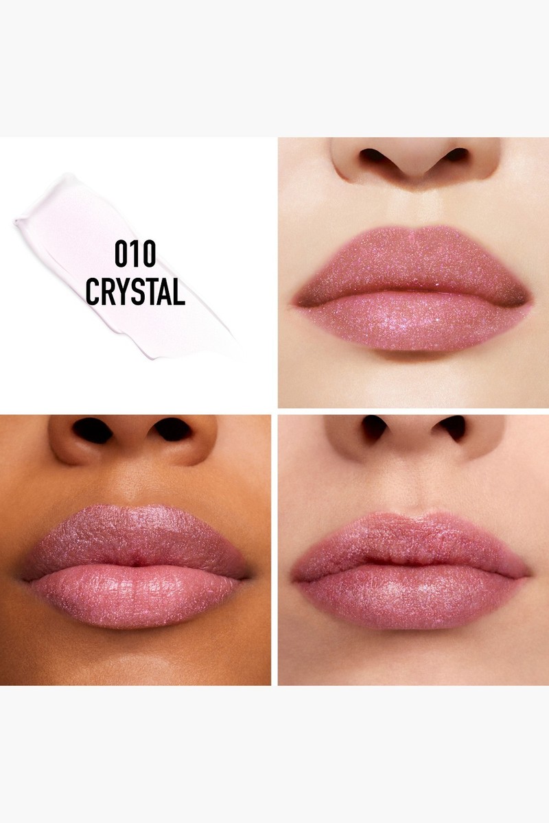 DIOR Rouge Dior Lipstick #010 Crystal Sparkle Finish Holiday 2025