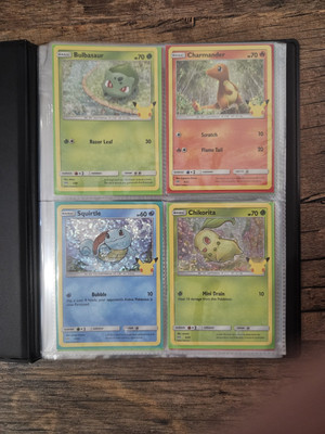 Pokémon McDonald's 25th Anniversary 2021 - KOMPLETTSET Holo, alle 25 Karten MC