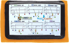 Football Play Wristbands - Youth Quarterback Gear - Wristband Playbook - Softbal