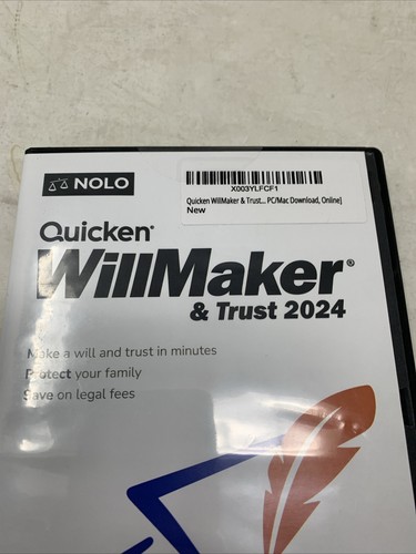 Quicken Willmaker & Trust 2024 Windows/Mac CD versiegelt brandneu kostenloser Versand!💥💥💥 - Bild 3 von 9