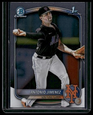 2025 Bowman Draft #BDC-56 Antonio Jimenez Chrome