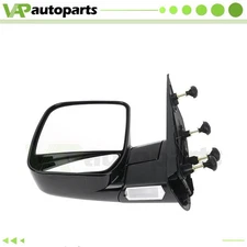 LH Driver Side Manual Folding View Mirror Fits 2002-08 Ford E150-E550 Econoline
