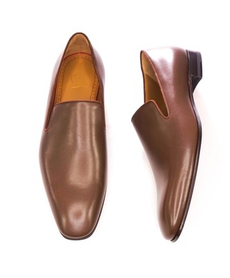 $1,250 CHRISTIAN LOUBOUTIN - *Dandelion* Brown Leather  display picture 1
