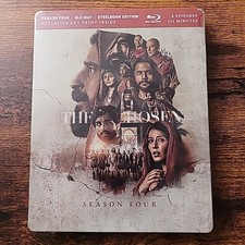 The Chosen Season Four (4) Steelbook Blu-ray + Exc Art Print Brand New Sealed