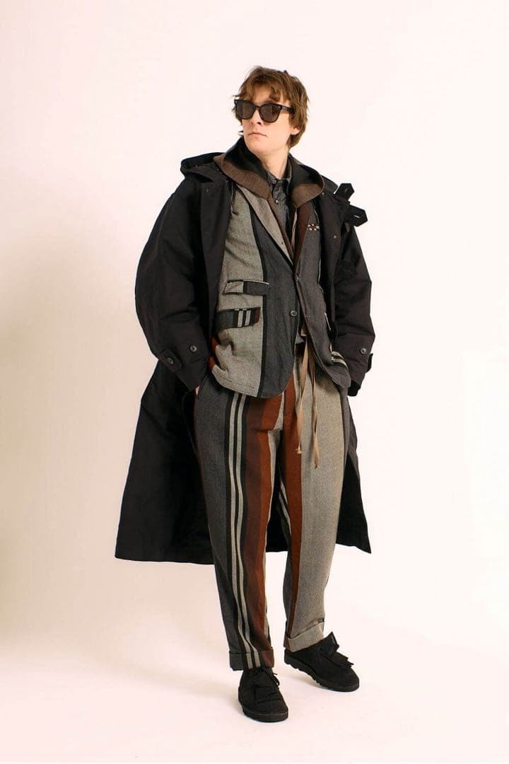 Engineered Garments 25AW Wool Jacket Multi Stripe… - image 1