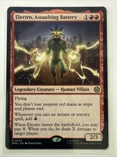 MTG Electro, Assaulting Battery 0076 Regular Marvel's Spider-Man NM SPM