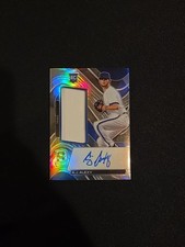 A.J. Alexy 2022 Panini Chronicles Spectra RC Jersey Auto /199 #131 Silver Prizm