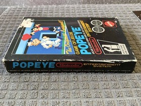 Popeye (Nintendo Entertainment System, NES, 1986) Complete in Box CIB